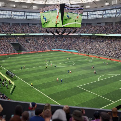 BC Place Stadium - Section 407 Seat View