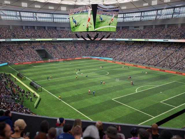 BC Place Stadium - Section 407 Seat View BC Place Stadium - Section 407 Seat View