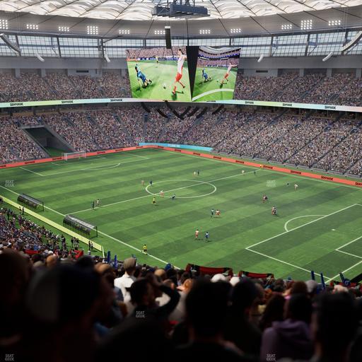 BC Place Stadium - Section 407 Seat View