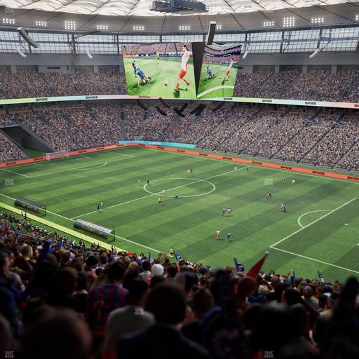 BC Place Stadium - Section 408 Seat View