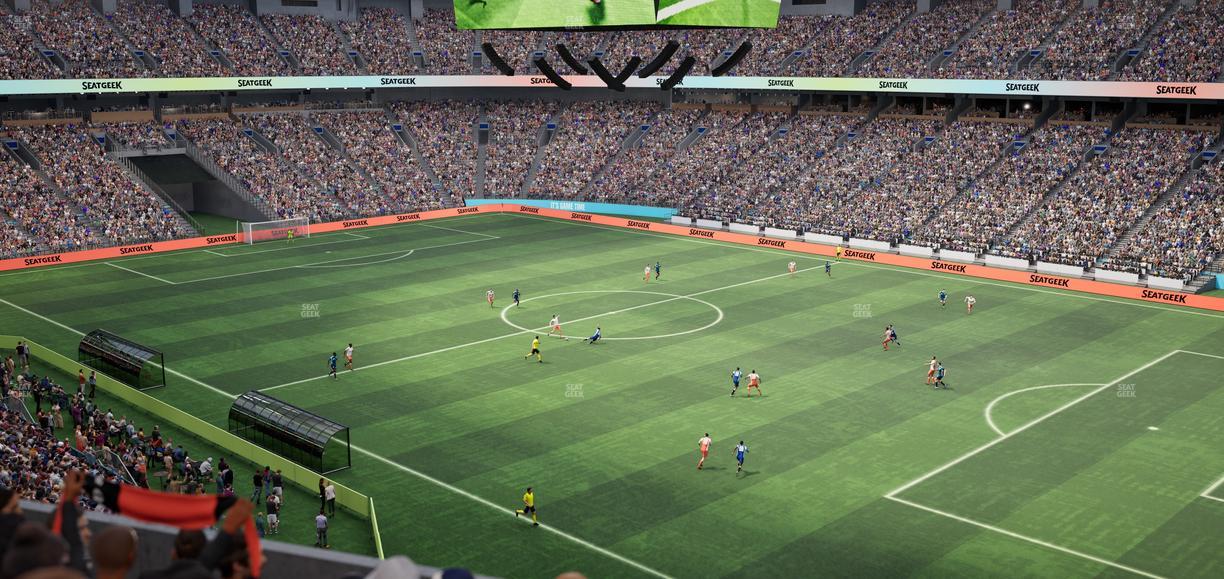BC Place Stadium - Section 408 Seat View