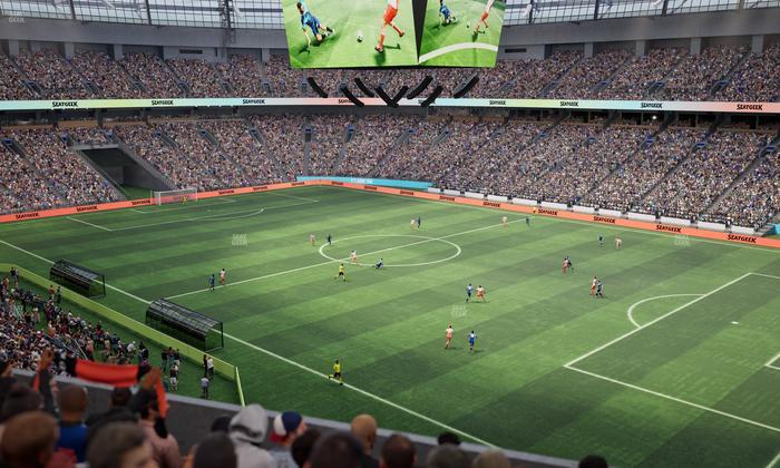 BC Place Stadium - Section 408 Seat View