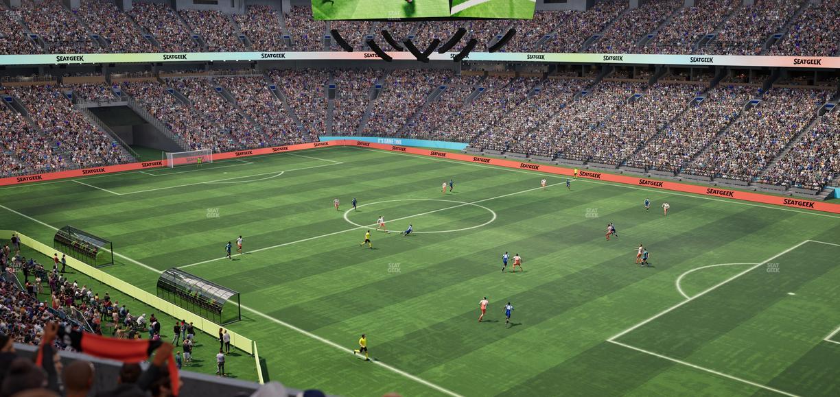 BC Place Stadium - Section 408 Seat View