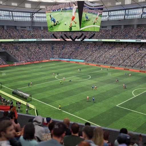 BC Place Stadium - Section 408 Seat View