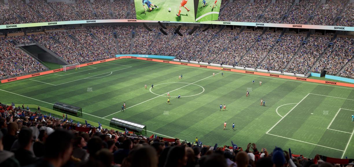 BC Place Stadium - Section 409 Seat View