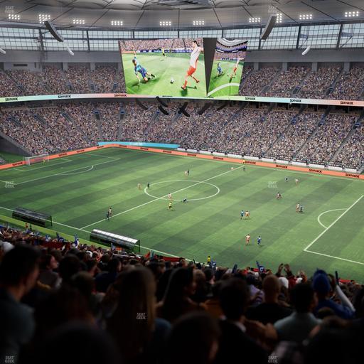 BC Place Stadium - Section 409 Seat View