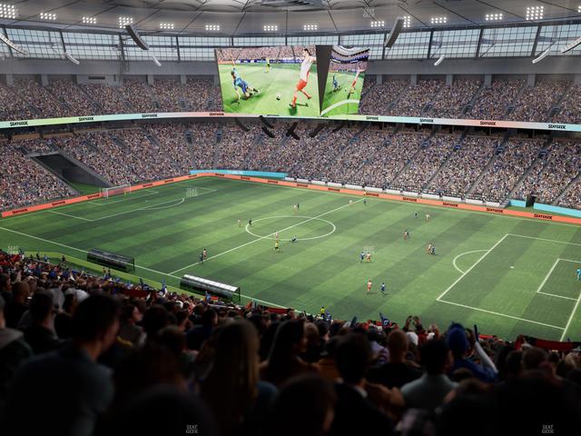 BC Place Stadium - Section 409 Seat View