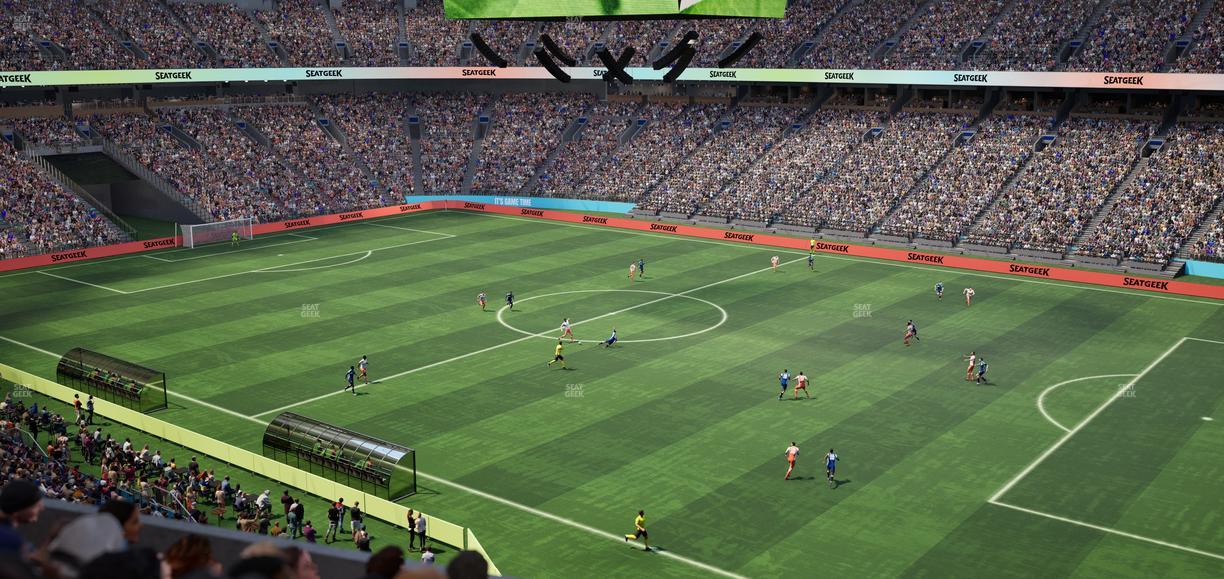 BC Place Stadium - Section 409 Seat View