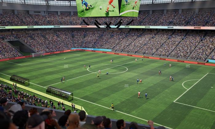 BC Place Stadium - Section 409 Seat View