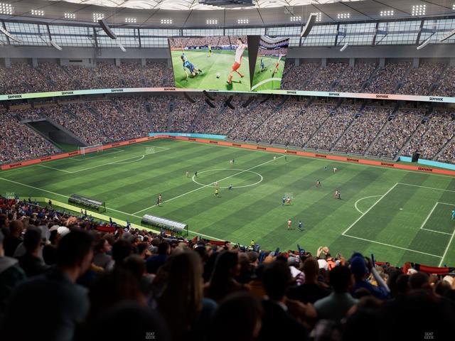 BC Place Stadium - Section 409 Seat View