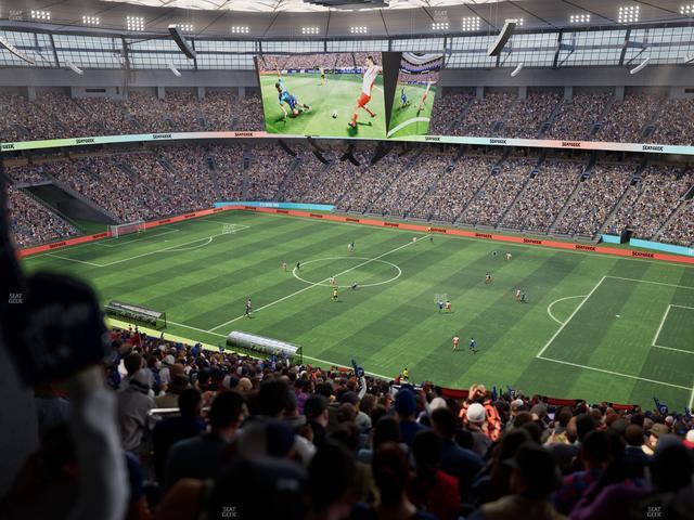 BC Place Stadium - Section 410 Seat View