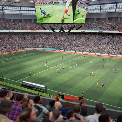 BC Place Stadium - Section 410 Seat View