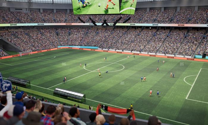 BC Place Stadium - Section 410 Seat View