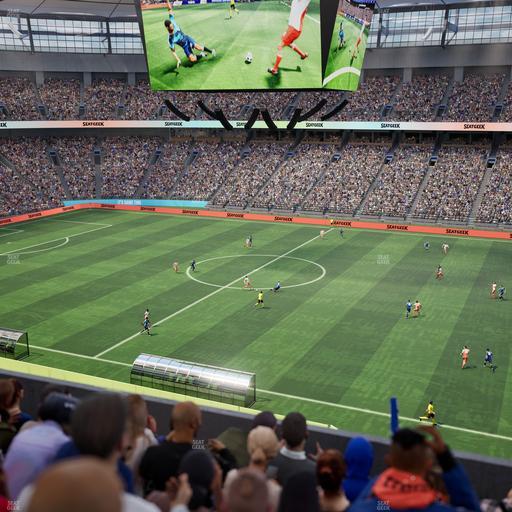 BC Place Stadium - Section 411 Seat View