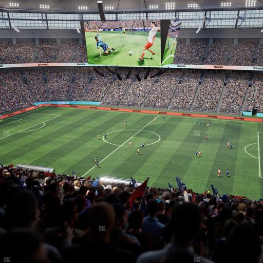 BC Place Stadium - Section 411 Seat View