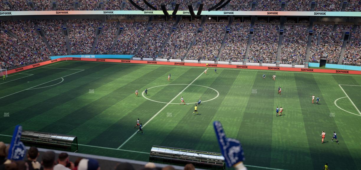 BC Place Stadium - Section 412 Seat View