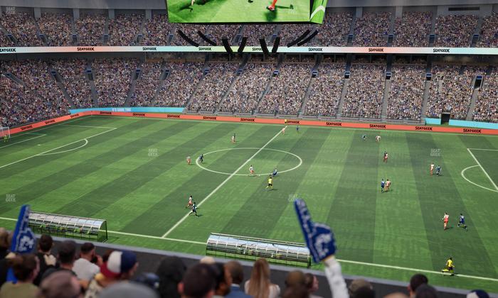 BC Place Stadium - Section 412 Seat View