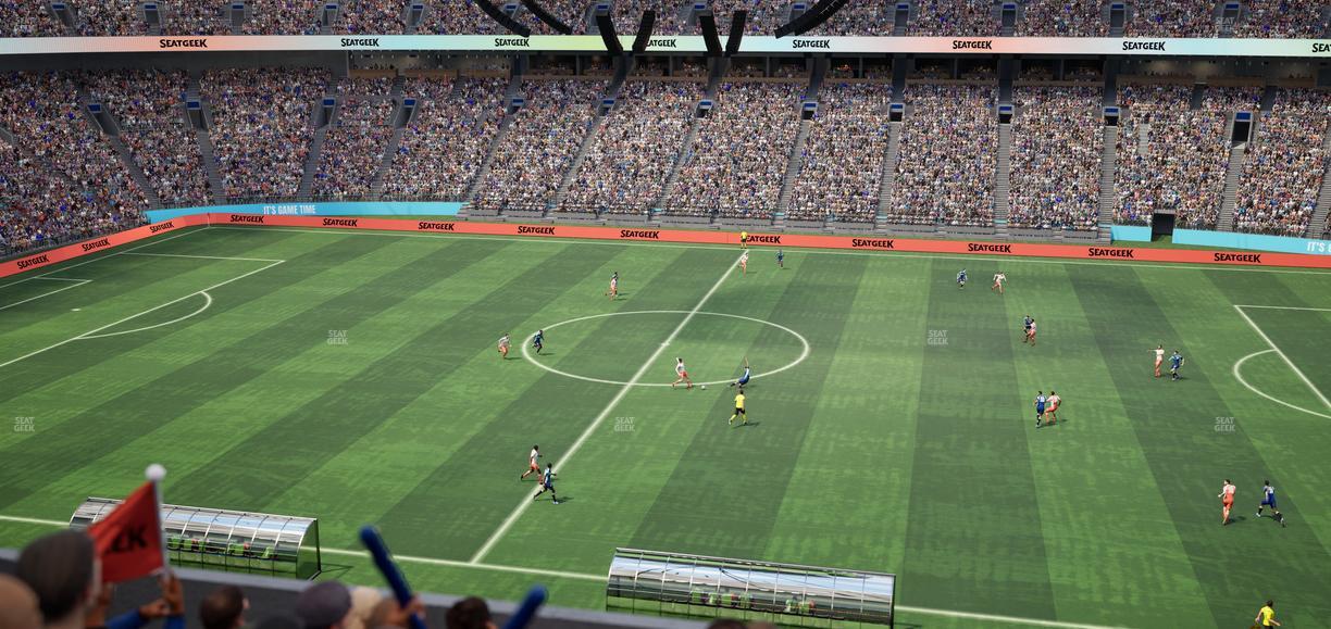 BC Place Stadium - Section 413 Seat View