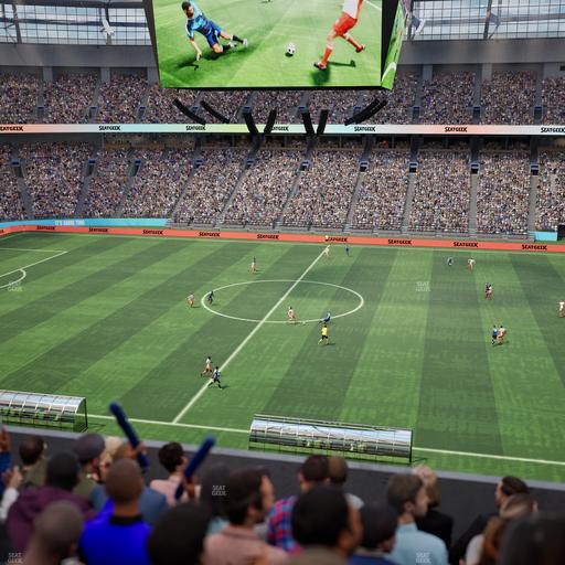 BC Place Stadium - Section 413 Seat View