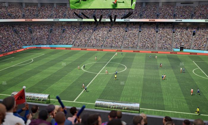 BC Place Stadium - Section 413 Seat View