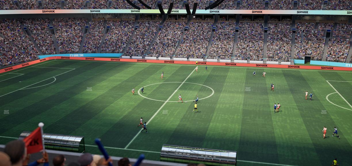 BC Place Stadium - Section 413 Seat View