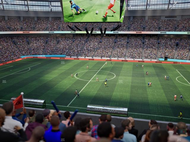 BC Place Stadium - Section 413 Seat View