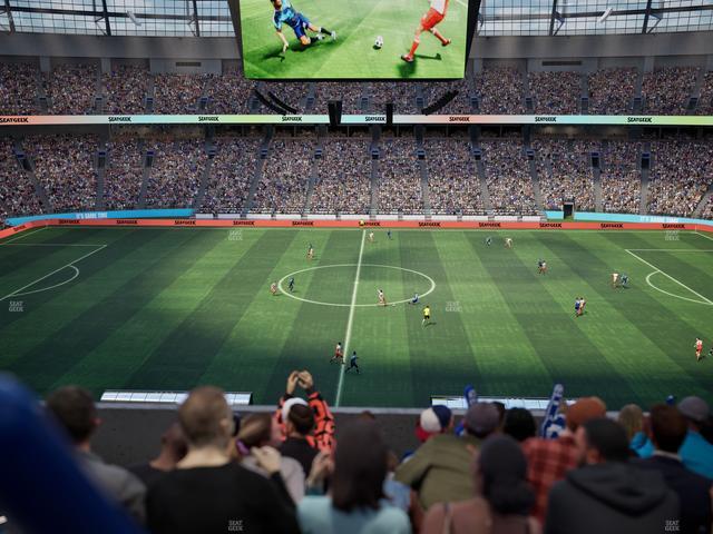 BC Place Stadium - Section 414 Seat View