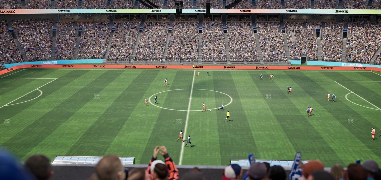 BC Place Stadium - Section 414 Seat View