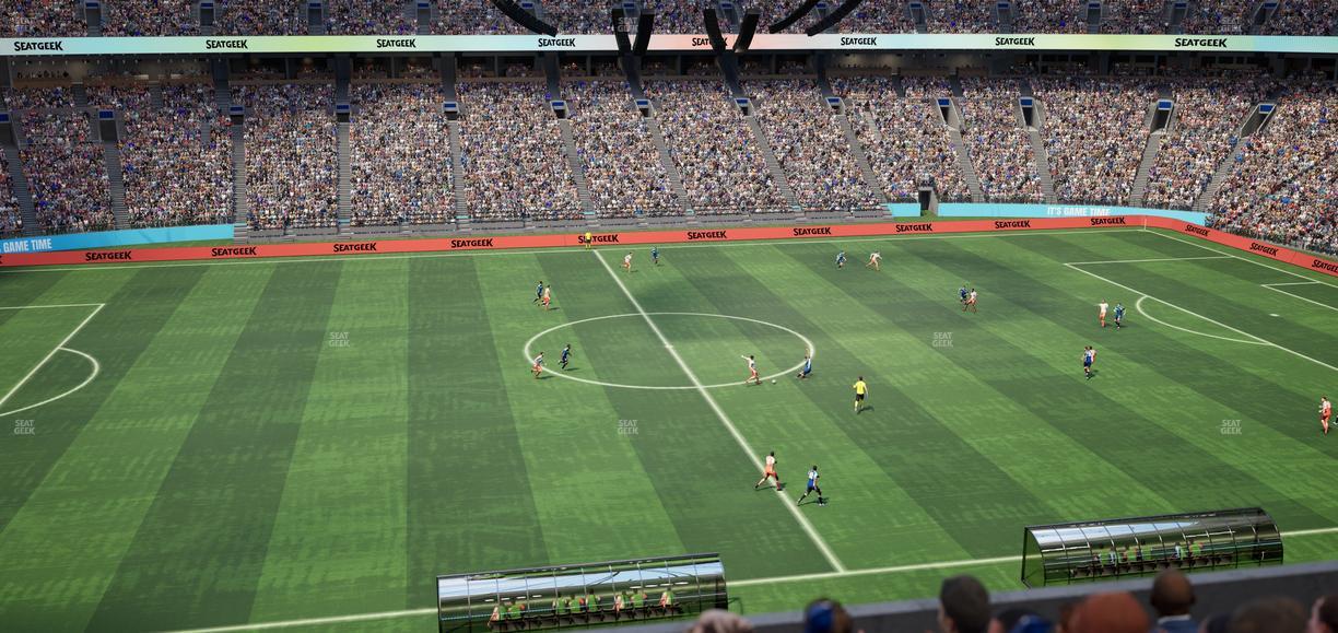 BC Place Stadium - Section 415 Seat View