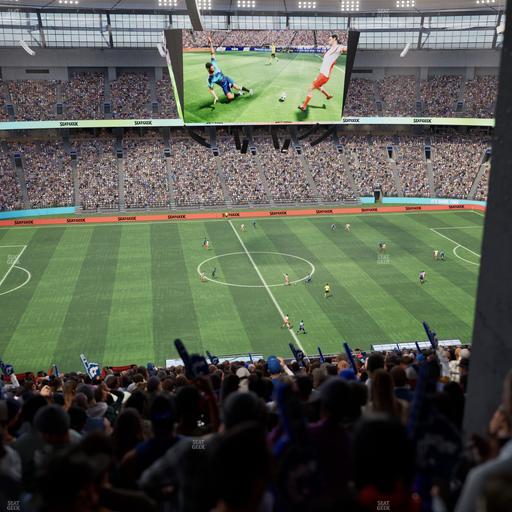 BC Place Stadium - Section 415 Seat View