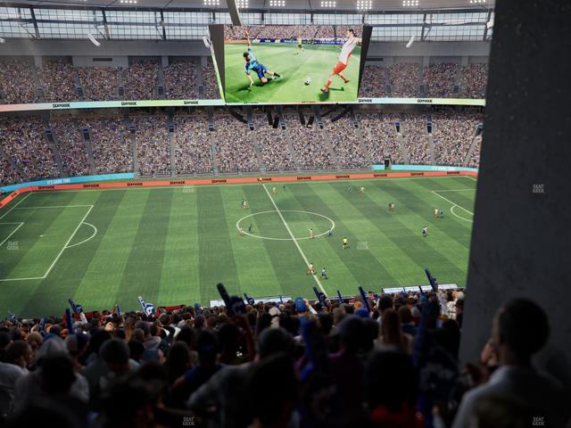 BC Place Stadium - Section 415 Seat View