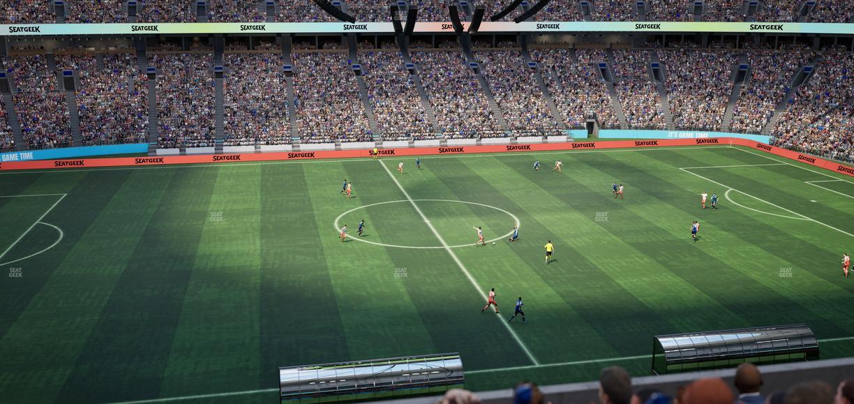 BC Place Stadium - Section 415 Seat View