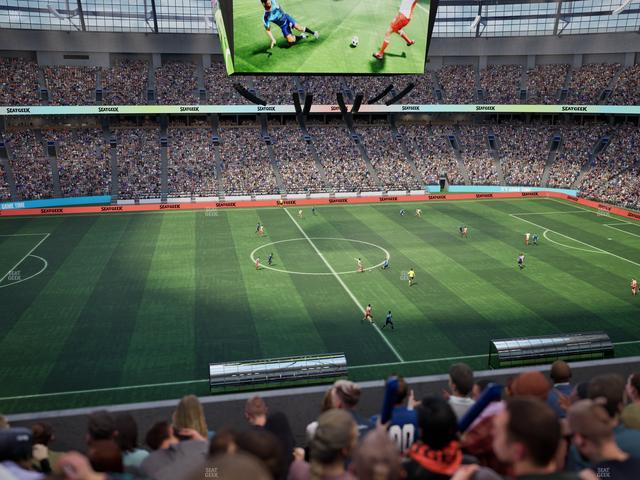 BC Place Stadium - Section 415 Seat View