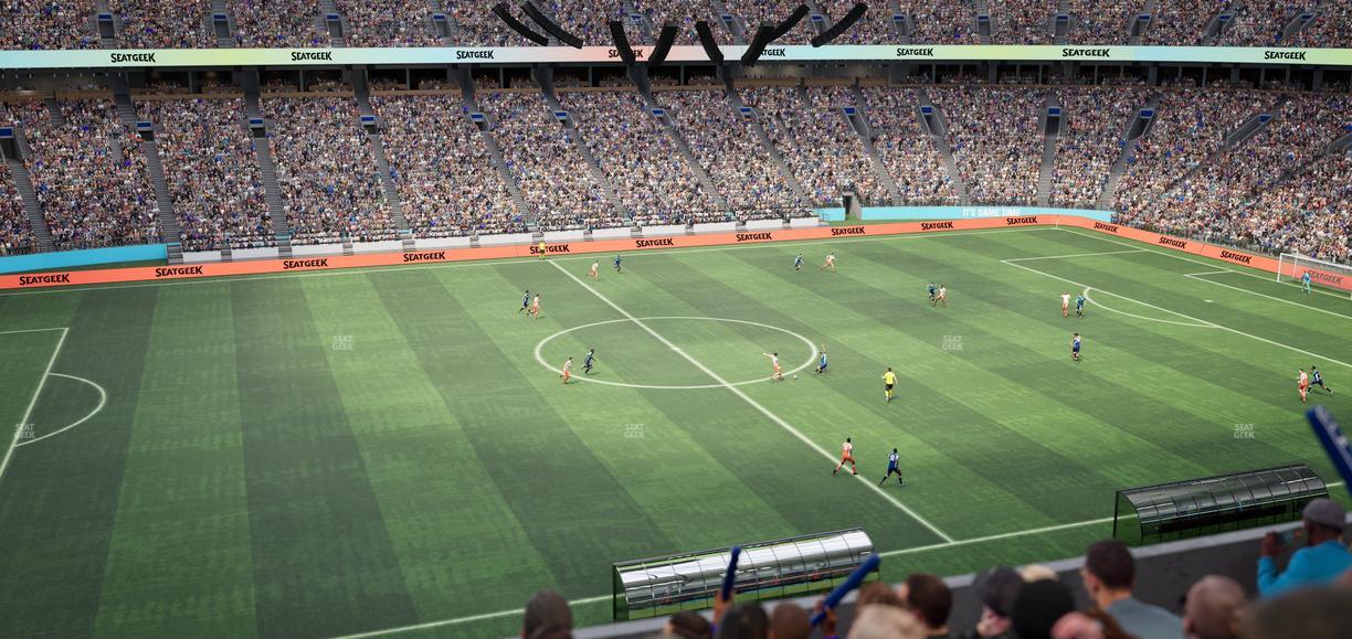 BC Place Stadium - Section 416 Seat View