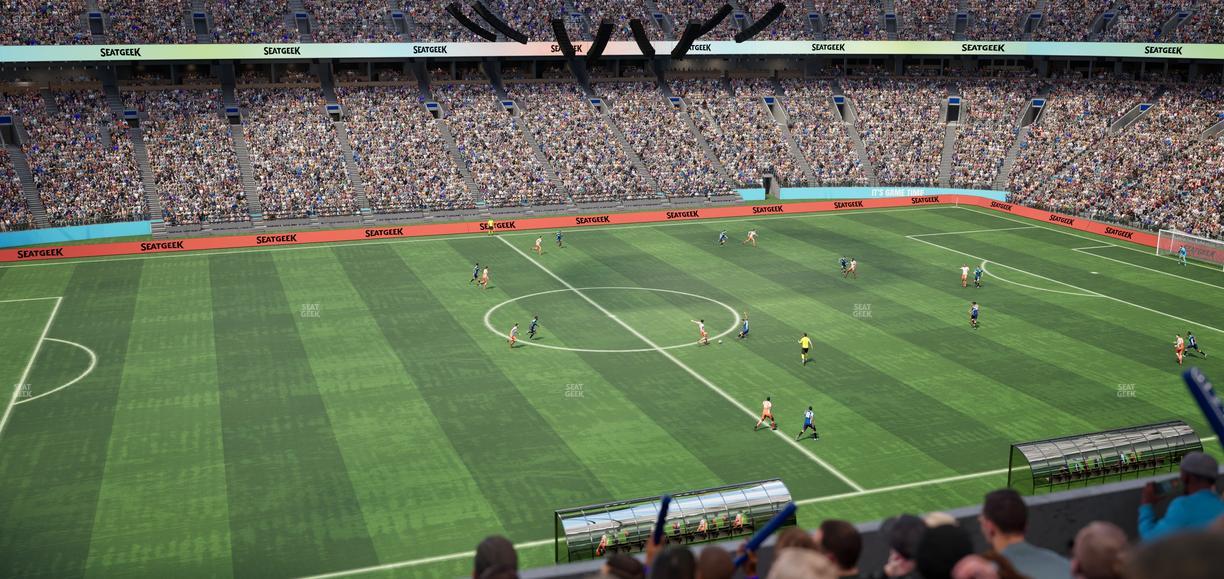 BC Place Stadium - Section 416 Seat View