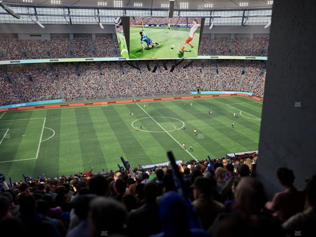 BC Place Stadium - Section 416 Seat View