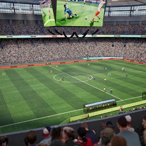 BC Place Stadium - Section 417 Seat View