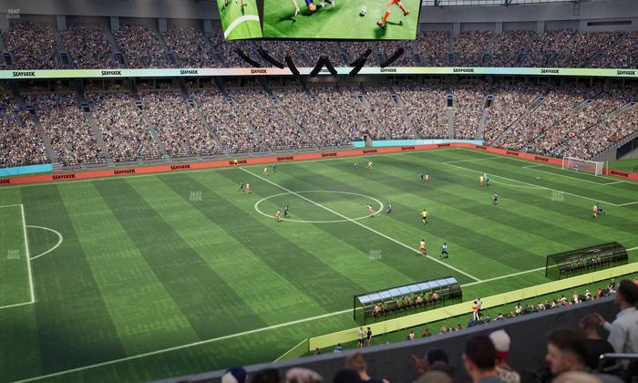 BC Place Stadium - Section 417 Seat View