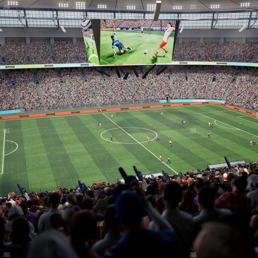 BC Place Stadium - Section 417 Seat View