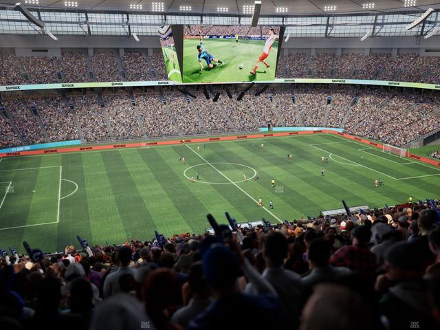 BC Place Stadium - Section 417 Seat View