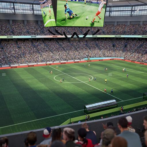 BC Place Stadium - Section 417 Seat View