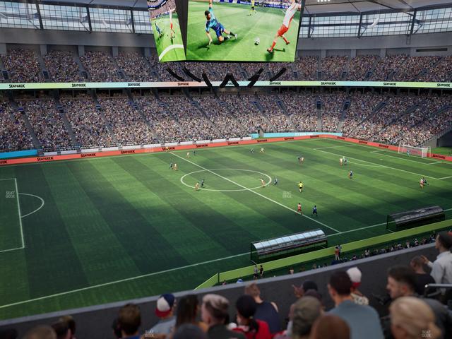 BC Place Stadium - Section 417 Seat View