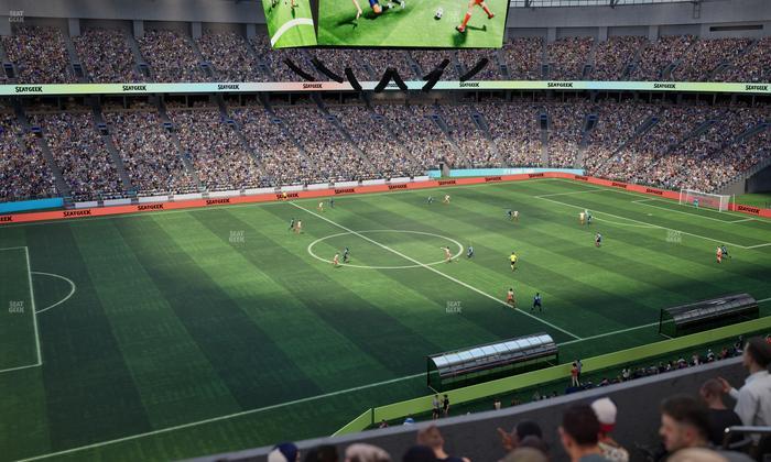 BC Place Stadium - Section 417 Seat View
