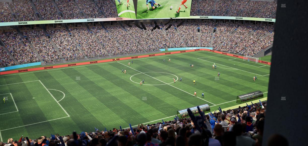 BC Place Stadium - Section 418 Seat View