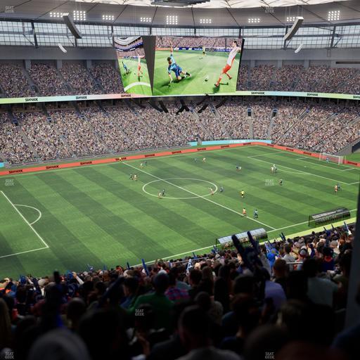 BC Place Stadium - Section 418 Seat View