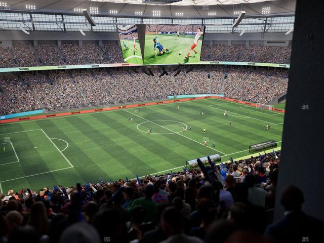 BC Place Stadium - Section 418 Seat View