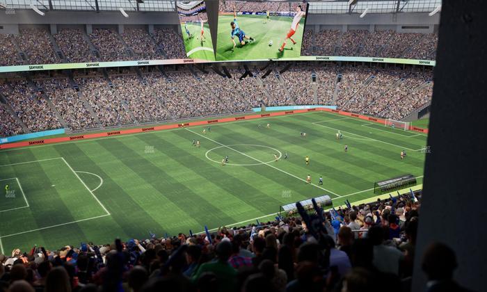 BC Place Stadium - Section 418 Seat View