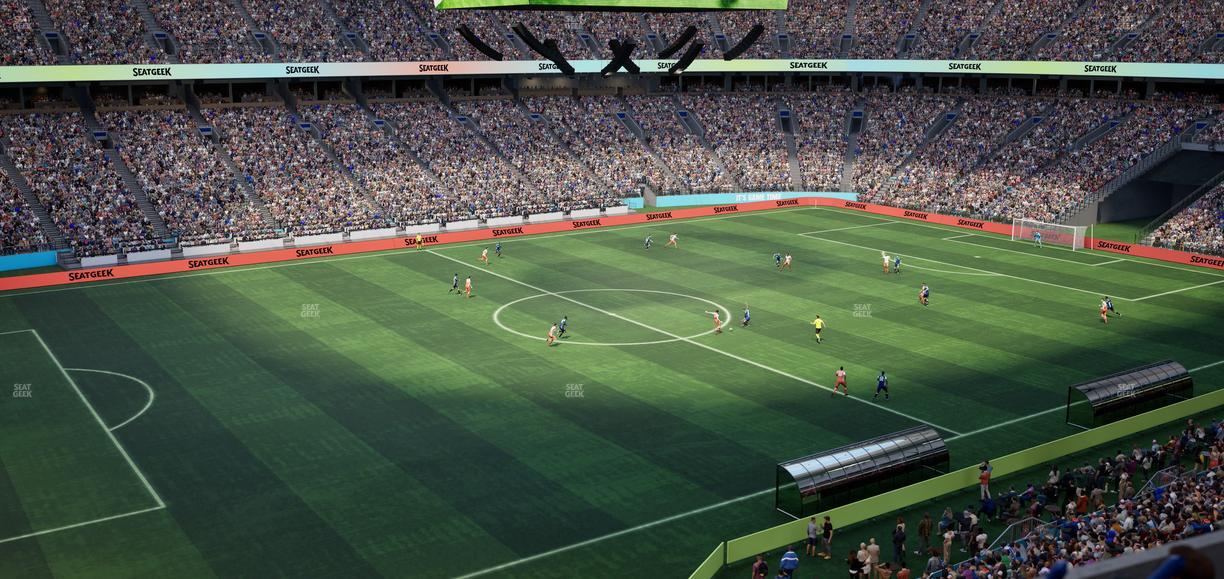 BC Place Stadium - Section 418 Seat View