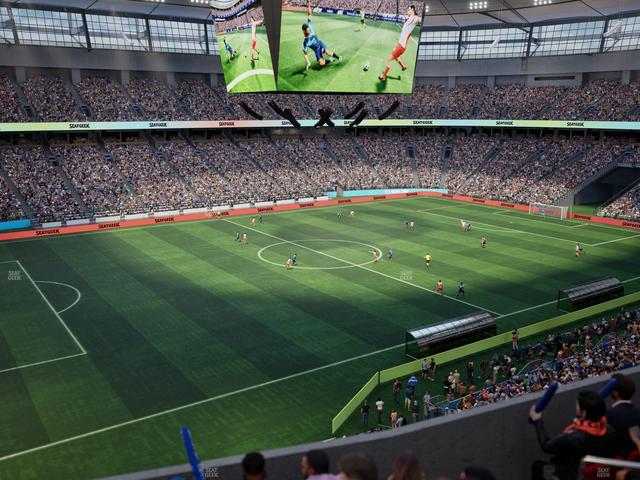 BC Place Stadium - Section 418 Seat View