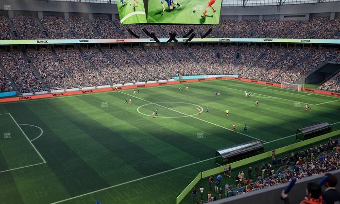 BC Place Stadium - Section 418 Seat View